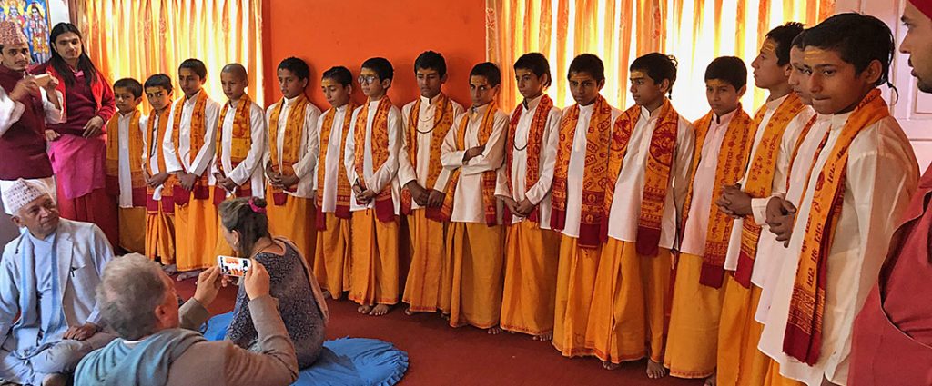 Pandit-Schule im Gebiet von Pokhara – Pandit School in the Pokhara area